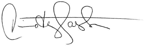 Timothy Casten Signature